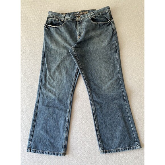 Urban Pipeline Jeans 37x29 Blue Loose Lowrise Baggy Skater Hip Hop Tag 36x30 - Picture 1 of 12
